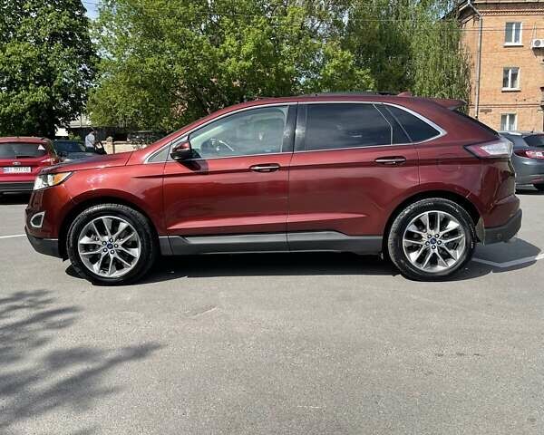 Коричневый Форд Эдж, объемом двигателя 3.5 л и пробегом 140 тыс. км за 18500 $, фото 17 на Automoto.ua