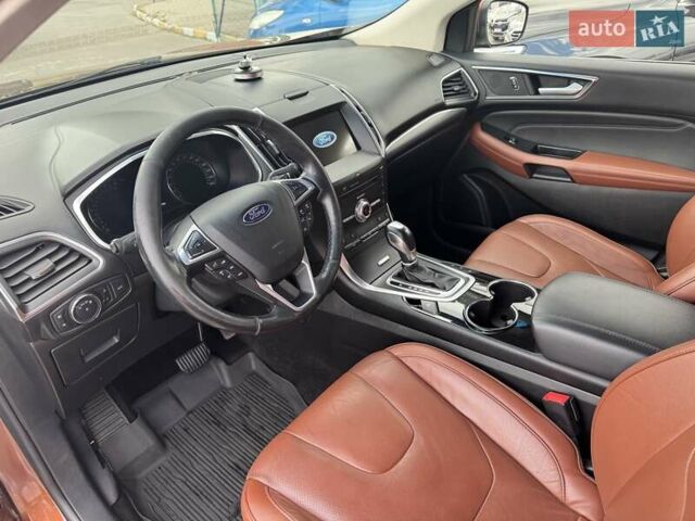 Коричневый Форд Эдж, объемом двигателя 2 л и пробегом 203 тыс. км за 18700 $, фото 11 на Automoto.ua