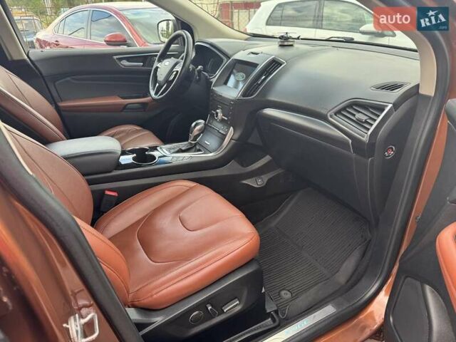 Коричневый Форд Эдж, объемом двигателя 2 л и пробегом 203 тыс. км за 18700 $, фото 27 на Automoto.ua