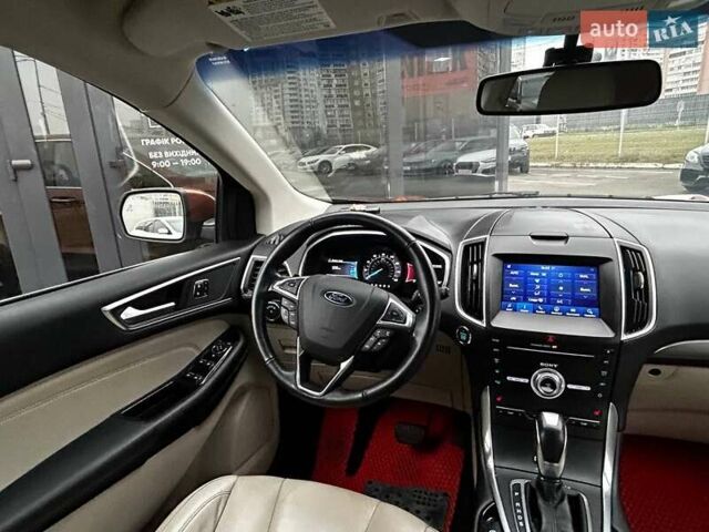 Коричневый Форд Эдж, объемом двигателя 2 л и пробегом 66 тыс. км за 17990 $, фото 18 на Automoto.ua