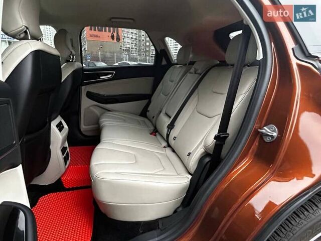 Коричневый Форд Эдж, объемом двигателя 2 л и пробегом 66 тыс. км за 17990 $, фото 14 на Automoto.ua