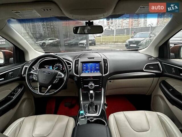 Коричневый Форд Эдж, объемом двигателя 2 л и пробегом 66 тыс. км за 17990 $, фото 17 на Automoto.ua