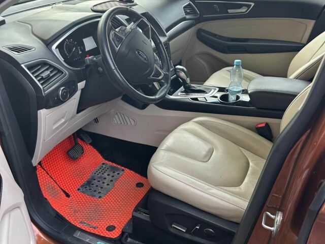 Форд Едж 2017 у Києві на Automoto.ua Коричневий Форд Едж, об'ємом двигуна 2 л та пробігом 66 тис. км за 18600 $, фото 6 на Automoto.ua
