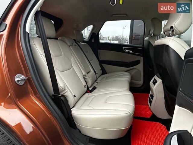 Коричневый Форд Эдж, объемом двигателя 2 л и пробегом 66 тыс. км за 17990 $, фото 15 на Automoto.ua