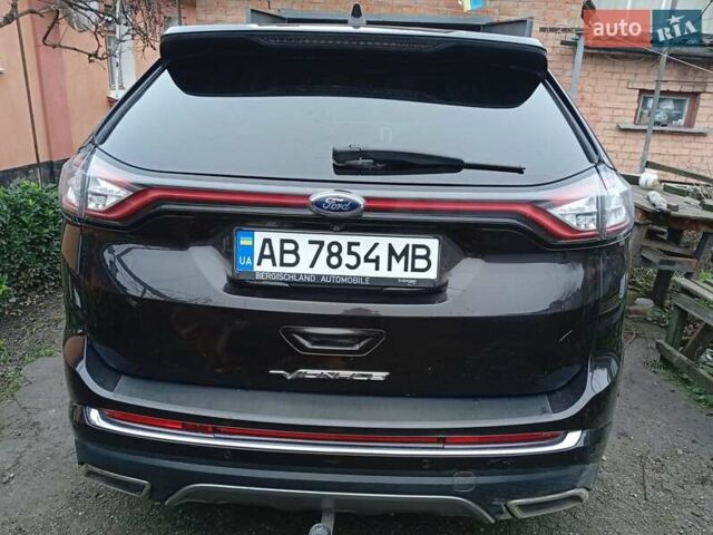 Коричневый Форд Эдж, объемом двигателя 2 л и пробегом 130 тыс. км за 26800 $, фото 1 на Automoto.ua