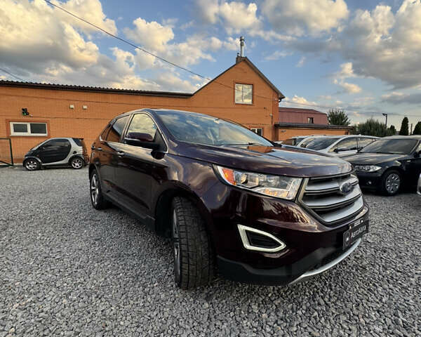 Коричневый Форд Эдж, объемом двигателя 3.5 л и пробегом 230 тыс. км за 14900 $, фото 1 на Automoto.ua