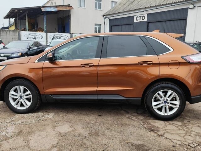 Коричневый Форд Эдж, объемом двигателя 2 л и пробегом 143 тыс. км за 16300 $, фото 4 на Automoto.ua