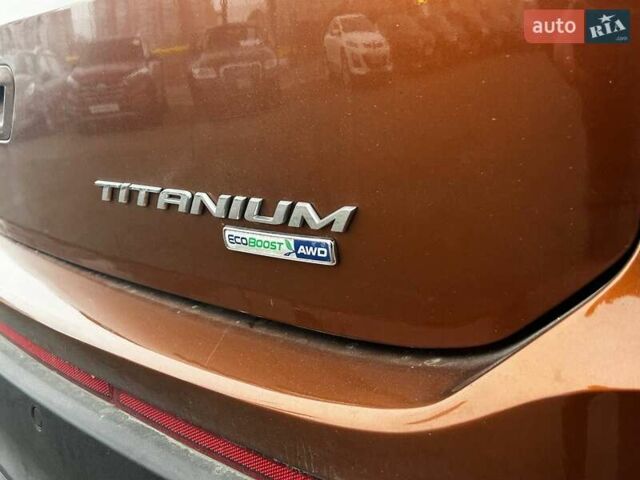 Коричневый Форд Эдж, объемом двигателя 2 л и пробегом 66 тыс. км за 17990 $, фото 9 на Automoto.ua