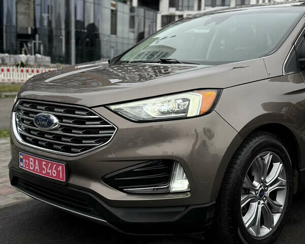 Коричневый Форд Эдж, объемом двигателя 2 л и пробегом 159 тыс. км за 16950 $, фото 9 на Automoto.ua