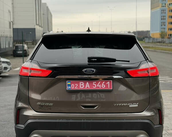 Коричневый Форд Эдж, объемом двигателя 2 л и пробегом 159 тыс. км за 16950 $, фото 6 на Automoto.ua