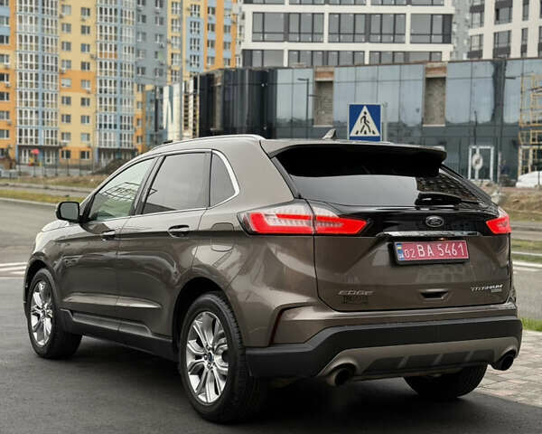 Коричневый Форд Эдж, объемом двигателя 2 л и пробегом 159 тыс. км за 16950 $, фото 7 на Automoto.ua