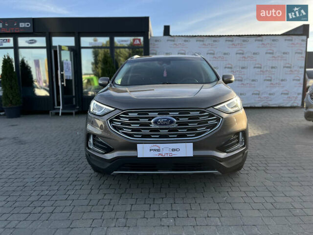 Коричневый Форд Эдж, объемом двигателя 2 л и пробегом 139 тыс. км за 17700 $, фото 1 на Automoto.ua