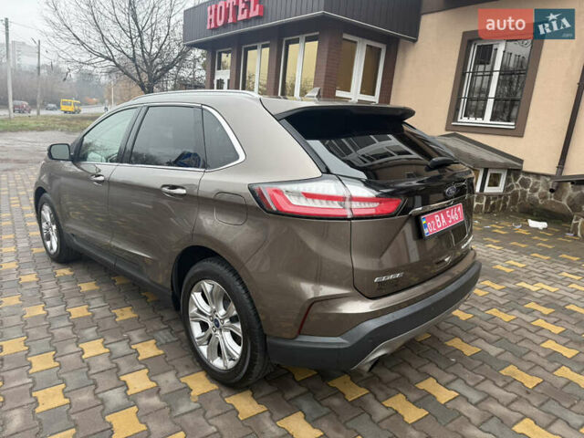 Коричневый Форд Эдж, объемом двигателя 2 л и пробегом 158 тыс. км за 15800 $, фото 6 на Automoto.ua