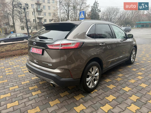 Коричневый Форд Эдж, объемом двигателя 2 л и пробегом 158 тыс. км за 15800 $, фото 4 на Automoto.ua