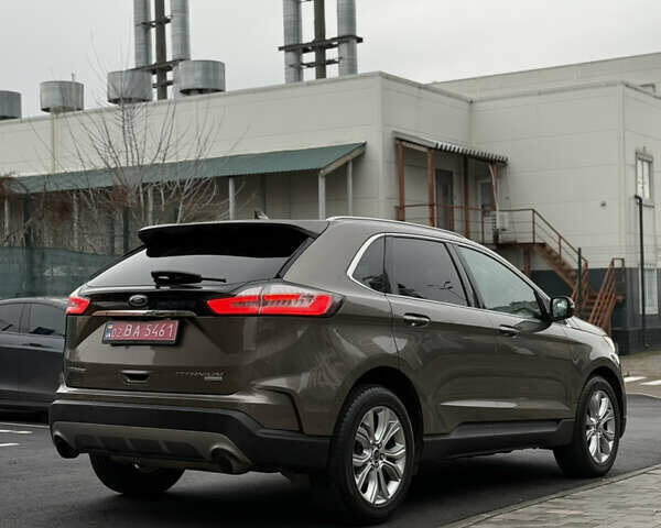 Коричневый Форд Эдж, объемом двигателя 2 л и пробегом 159 тыс. км за 16950 $, фото 5 на Automoto.ua