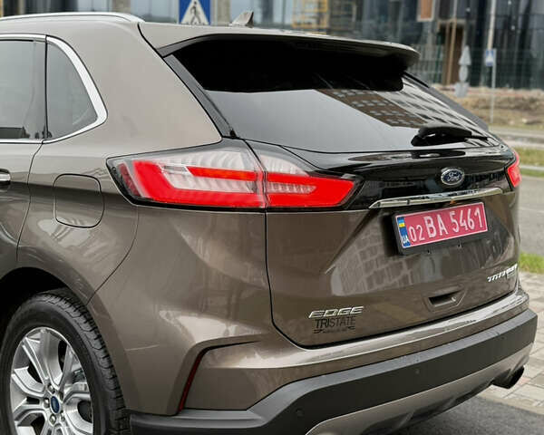Коричневый Форд Эдж, объемом двигателя 2 л и пробегом 159 тыс. км за 16950 $, фото 8 на Automoto.ua