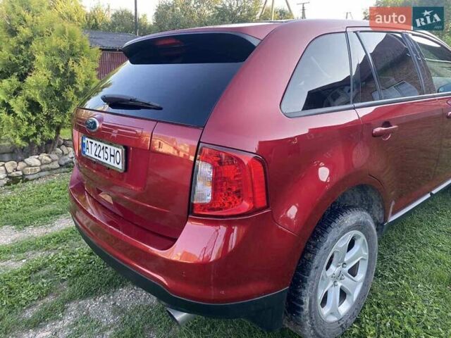 Червоний Форд Едж, об'ємом двигуна 2 л та пробігом 130 тис. км за 13000 $, фото 6 на Automoto.ua