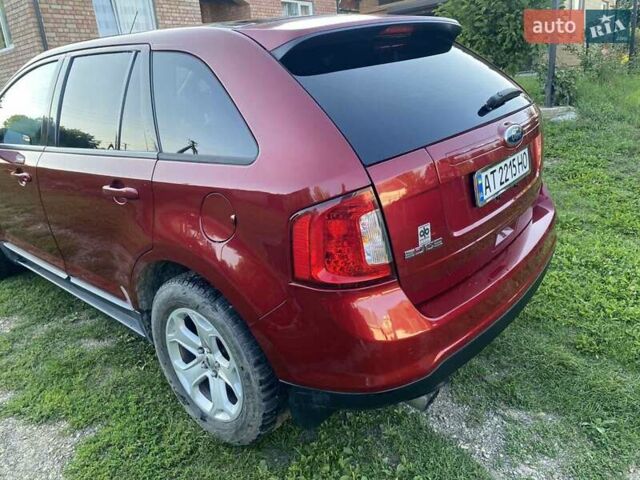 Червоний Форд Едж, об'ємом двигуна 2 л та пробігом 130 тис. км за 13000 $, фото 5 на Automoto.ua