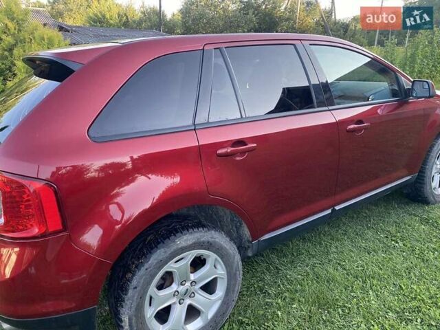 Червоний Форд Едж, об'ємом двигуна 2 л та пробігом 130 тис. км за 13000 $, фото 3 на Automoto.ua