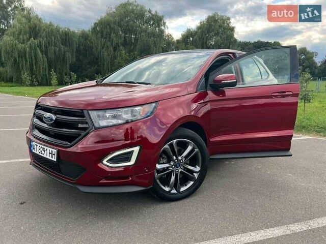Форд Эдж 2015 в Ивано-Франковске на Automoto.ua Красный Форд Эдж, объемом двигателя 2.7 л и пробегом 107 тыс. км за 18500 $, фото 9 на Automoto.ua