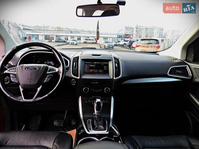 Красный Форд Эдж, объемом двигателя 2 л и пробегом 89 тыс. км за 14300 $, фото 17 на Automoto.ua