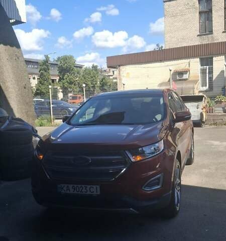 Красный Форд Эдж, объемом двигателя 3.5 л и пробегом 196 тыс. км за 18900 $, фото 32 на Automoto.ua