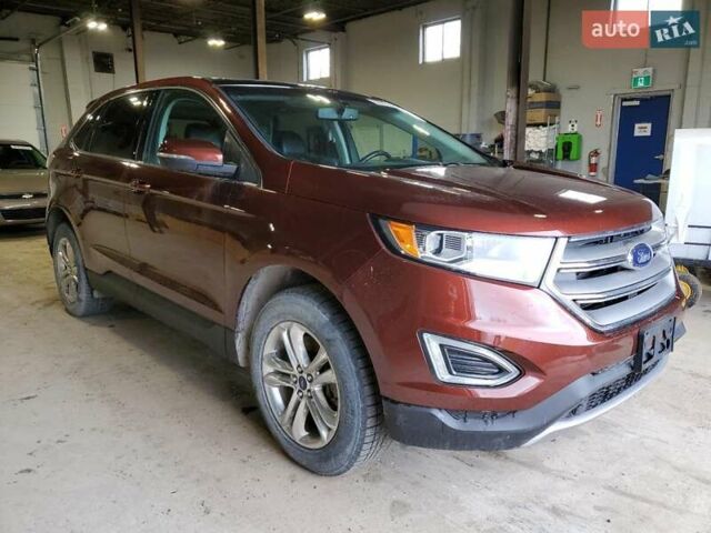 Красный Форд Эдж, объемом двигателя 2 л и пробегом 66 тыс. км за 2500 $, фото 3 на Automoto.ua