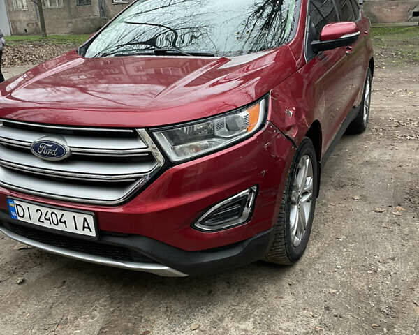 Червоний Форд Едж, об'ємом двигуна 2 л та пробігом 184 тис. км за 13000 $, фото 4 на Automoto.ua