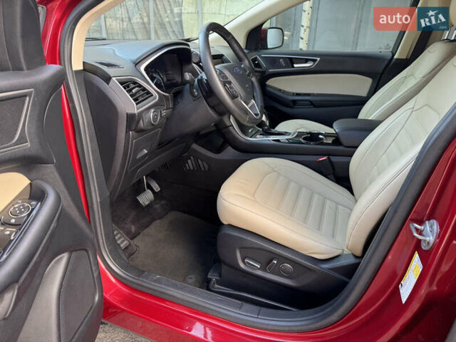Красный Форд Эдж, объемом двигателя 3.5 л и пробегом 75 тыс. км за 17299 $, фото 7 на Automoto.ua