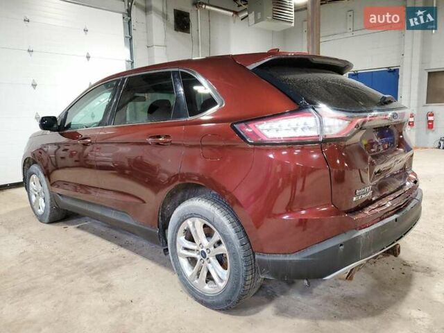 Красный Форд Эдж, объемом двигателя 2 л и пробегом 66 тыс. км за 2500 $, фото 1 на Automoto.ua