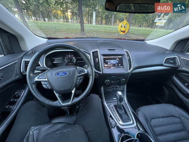 Червоний Форд Едж, об'ємом двигуна 2 л та пробігом 160 тис. км за 12800 $, фото 1 на Automoto.ua