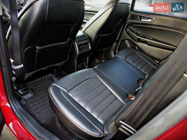 Красный Форд Эдж, объемом двигателя 2 л и пробегом 89 тыс. км за 14300 $, фото 15 на Automoto.ua