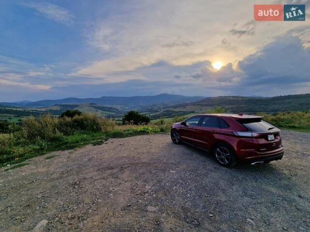Форд Эдж 2015 в Ивано-Франковске на Automoto.ua Красный Форд Эдж, объемом двигателя 2.7 л и пробегом 107 тыс. км за 18500 $, фото 6 на Automoto.ua