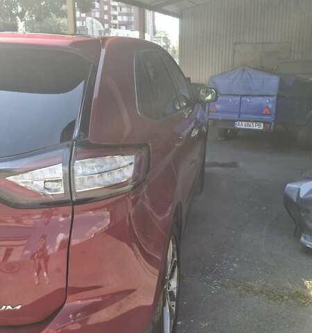 Красный Форд Эдж, объемом двигателя 3.5 л и пробегом 196 тыс. км за 18900 $, фото 10 на Automoto.ua