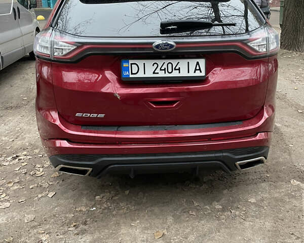 Червоний Форд Едж, об'ємом двигуна 2 л та пробігом 184 тис. км за 13000 $, фото 3 на Automoto.ua