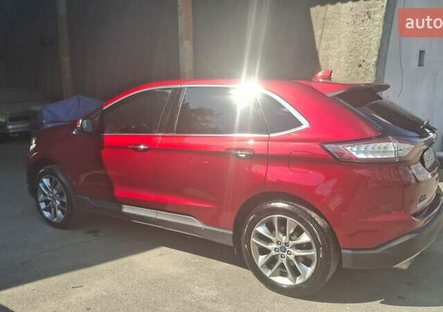 Красный Форд Эдж, объемом двигателя 3.5 л и пробегом 196 тыс. км за 18900 $, фото 12 на Automoto.ua