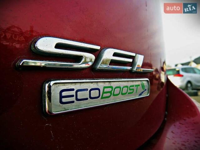 Красный Форд Эдж, объемом двигателя 2 л и пробегом 89 тыс. км за 14300 $, фото 21 на Automoto.ua