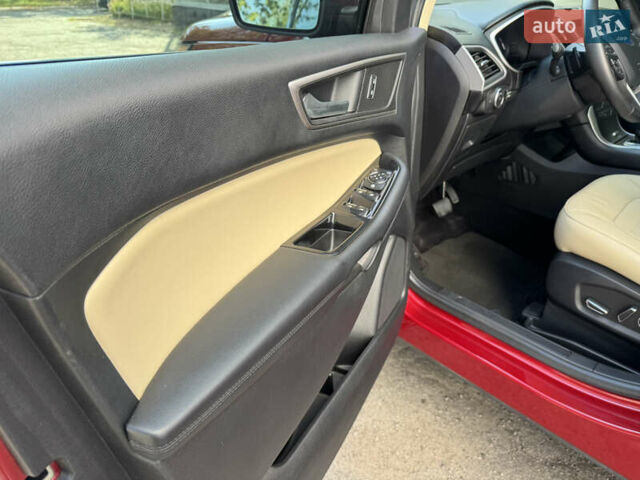 Красный Форд Эдж, объемом двигателя 3.5 л и пробегом 75 тыс. км за 17299 $, фото 8 на Automoto.ua