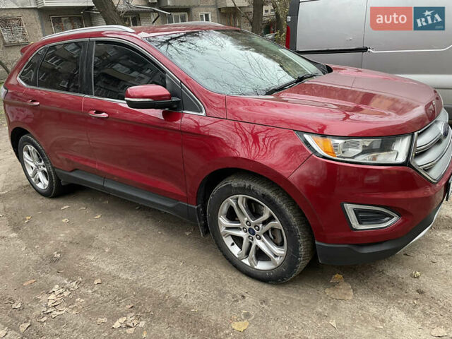 Червоний Форд Едж, об'ємом двигуна 2 л та пробігом 184 тис. км за 13000 $, фото 1 на Automoto.ua