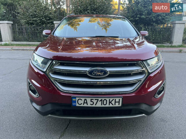 Червоний Форд Едж, об'ємом двигуна 2 л та пробігом 160 тис. км за 12800 $, фото 12 на Automoto.ua