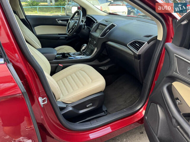 Красный Форд Эдж, объемом двигателя 3.5 л и пробегом 75 тыс. км за 17299 $, фото 11 на Automoto.ua