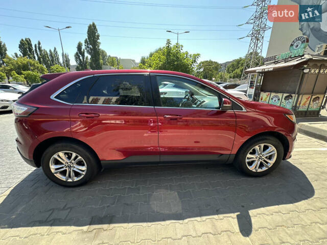 Красный Форд Эдж, объемом двигателя 3.5 л и пробегом 100 тыс. км за 17500 $, фото 7 на Automoto.ua