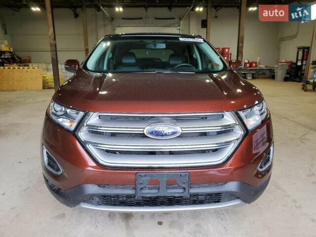 Красный Форд Эдж, объемом двигателя 2 л и пробегом 66 тыс. км за 2500 $, фото 4 на Automoto.ua