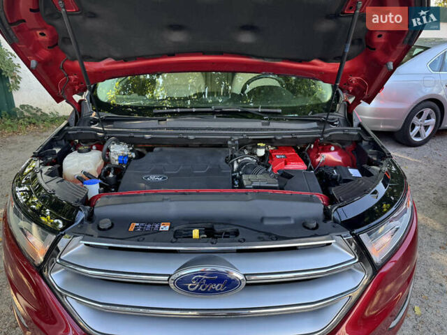 Красный Форд Эдж, объемом двигателя 3.5 л и пробегом 75 тыс. км за 17299 $, фото 17 на Automoto.ua