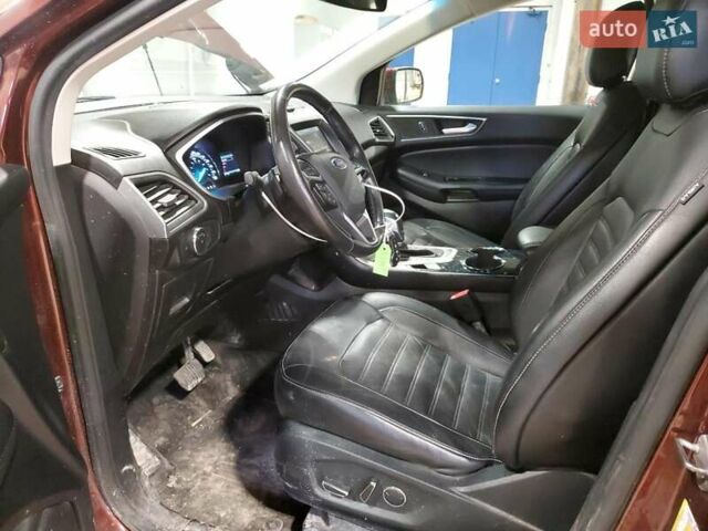 Красный Форд Эдж, объемом двигателя 2 л и пробегом 66 тыс. км за 2500 $, фото 6 на Automoto.ua