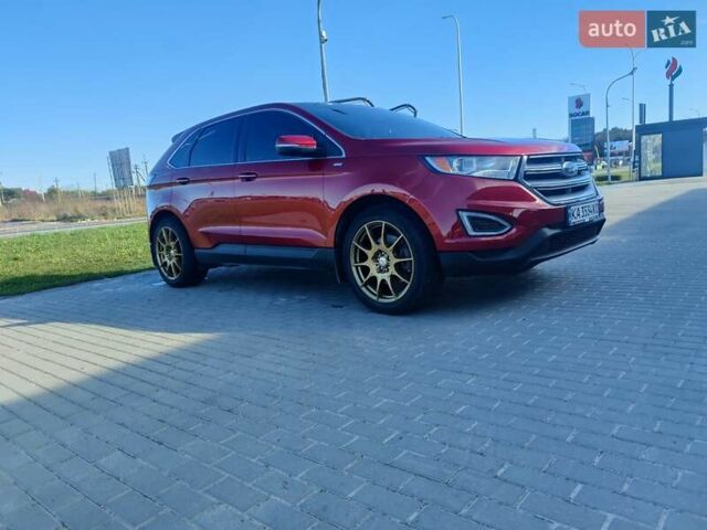 Красный Форд Эдж, объемом двигателя 3.5 л и пробегом 140 тыс. км за 18000 $, фото 39 на Automoto.ua