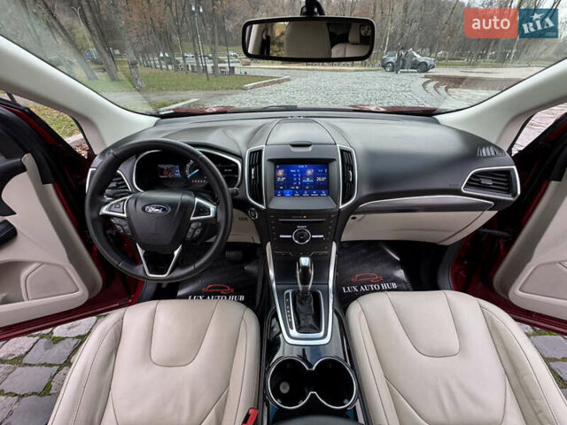 Красный Форд Эдж, объемом двигателя 2 л и пробегом 186 тыс. км за 14333 $, фото 35 на Automoto.ua