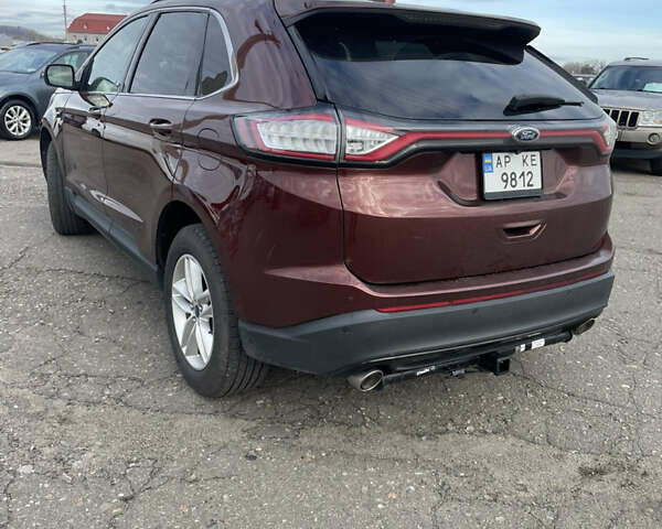 Красный Форд Эдж, объемом двигателя 3.5 л и пробегом 127 тыс. км за 17000 $, фото 2 на Automoto.ua