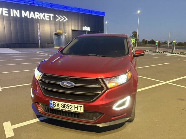 Красный Форд Эдж, объемом двигателя 2.7 л и пробегом 197 тыс. км за 17900 $, фото 4 на Automoto.ua