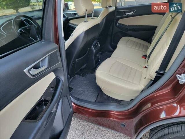 Красный Форд Эдж, объемом двигателя 2 л и пробегом 96 тыс. км за 3000 $, фото 15 на Automoto.ua